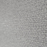 WM92120001 Gray silver modern faux woven fabric textured Wallpaper plain wallcoverings roll
