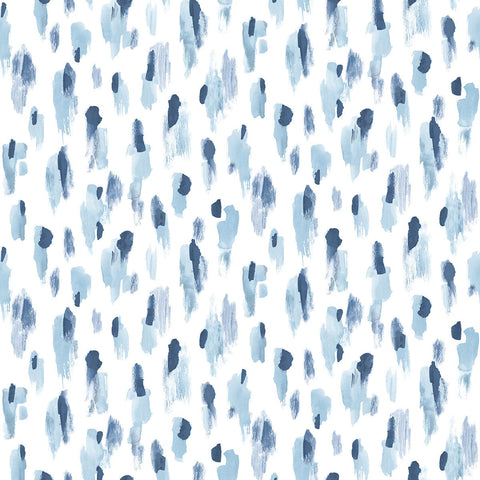 WMDB1050201 Catwalk Blue White Wallpaper