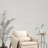 WMGL2030001 Banni off white heavy vinyl faux grasscloth textured plain modern wallpaper roll