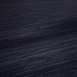 WMGL2030201 Dark navy blue heavy vinyl faux grasscloth textured plain wallpaper rolls modern