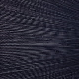 WMGL2030201 Dark navy blue heavy vinyl faux grasscloth textured plain wallpaper rolls modern