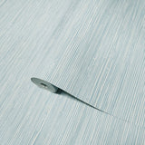 WMGL2032201 Light Banni blue heavy vinyl faux grasscloth textured plain wallpaper modern 3D