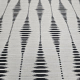 WMGL2110601 Cream black diamonds faux Sisal grasscloth textured modern geometric wallpaper