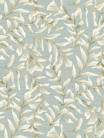 WMGL2180401 Grasslands Floral Green Wallpaper