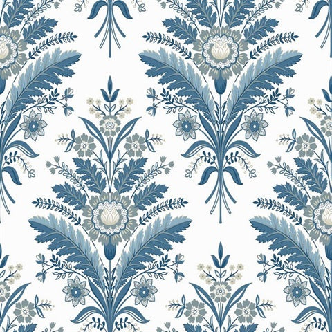 WMTJ4060201 Moorbank Indigo Wallpaper