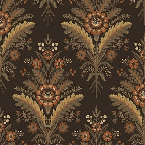WMTJ4060601 Moorbank Chocolate Wallpaper