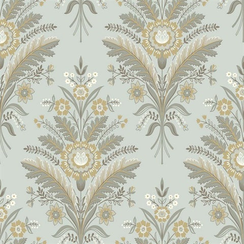 WMTJ4060801 Moorbank Soft Aqua Wallpaper