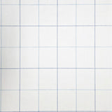 WMYM3092201  Blue off white classic windowpane plaid thread string lines textured wallpaper