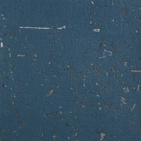 WP20002_P Moon Rock Blue Moss Natural Cork Wallpaper