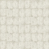 WS71008 Valdez Winter Grey Medallion Wallpaper