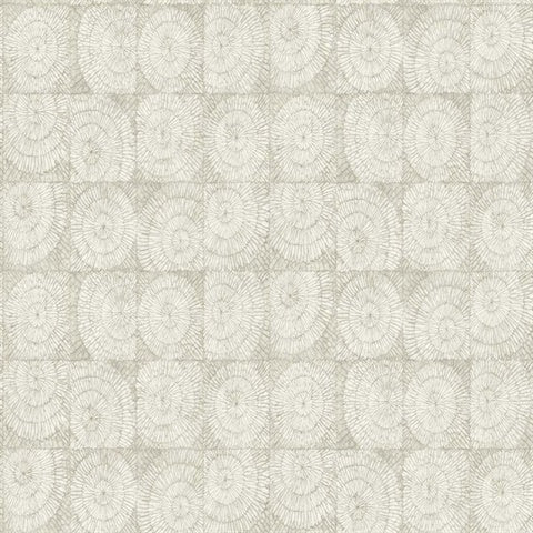 WS71008 Valdez Winter Grey Medallion Wallpaper