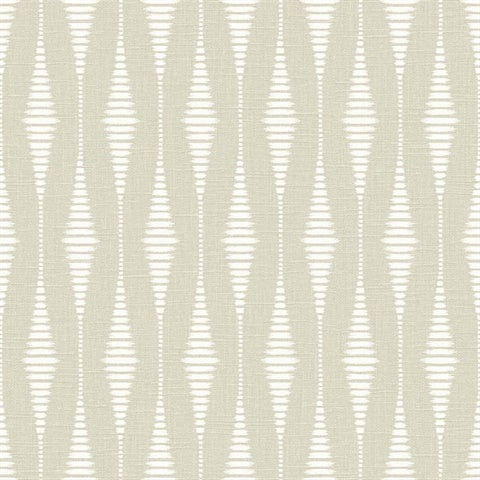 WS71107 Chillbourne Balanced Beige Linen Stripe Wallpaper