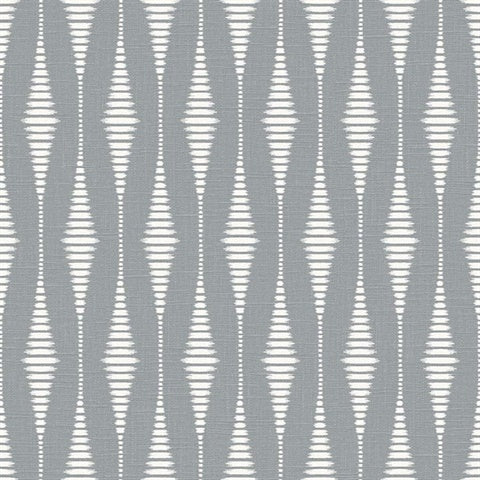 WS71118 Chillbourne Zink Linen Stripe Wallpaper