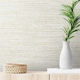 WS71215 Tok Gold Chip Textured Faux Basketweave Wallpaper