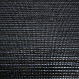 Y6200907 Navy blue black faux sisal grasscloth textured contemporary embossed wallpaper