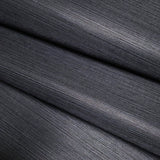 Y6200907 Navy blue black faux sisal grasscloth textured contemporary embossed wallpaper