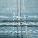 YM30102 Soothing blue gray off white classic plaid thread string lines texture wallpaper
