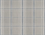 YM30112 String Tartan Blue Grey White Wallpaper