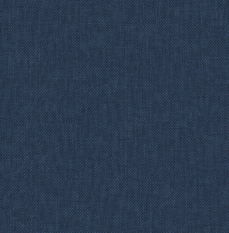 YM30302 Blue String Rough Linen Wallpaper