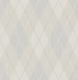 YM30607 String on Argyle Neutrals Beiges Wallpaper