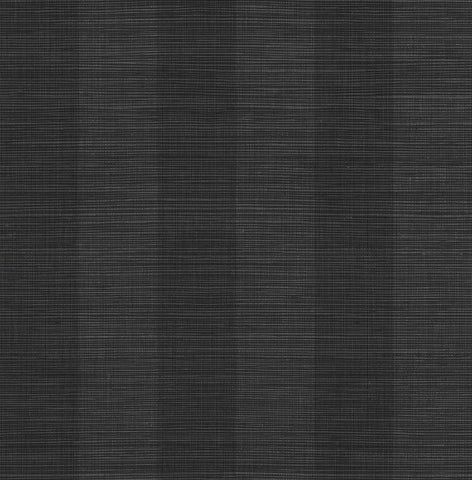 YM30730 String Block Stripe Black Wallpaper