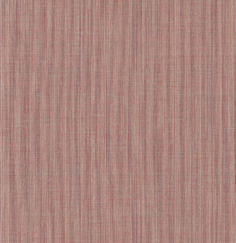 YM30801 String Birch Texture Red Wallpaper