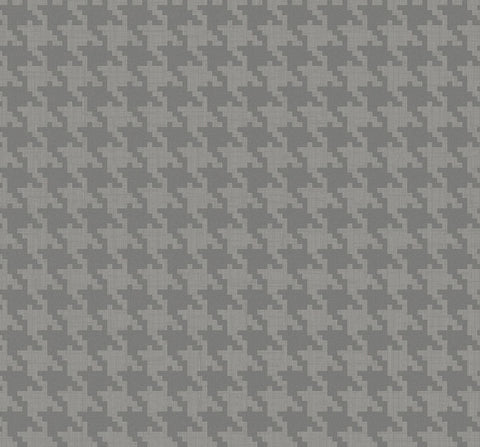  YM31017 Houndstooth Beads Silver Gray Glitter Wallpaper
