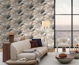 Z10101 Geometric Lines Luxury Wallpaper 
