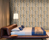 Z10128 Geometric All-Over Patterns Modern Wallpaper