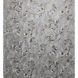 Z10901 Gray taupe bronze gold fish scale plaster textured floral branches Wallpaper 3D