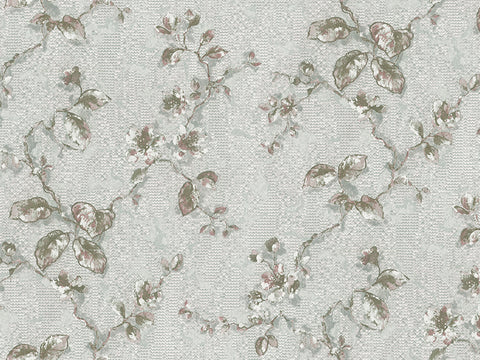 Z10907 Zambaiti Floral textured Damask Wallpaper