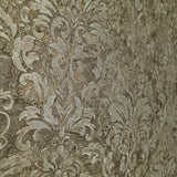 Z10915 Embossed brown bronze metallic plaster textured Victorian damask Wallpaper rolls
