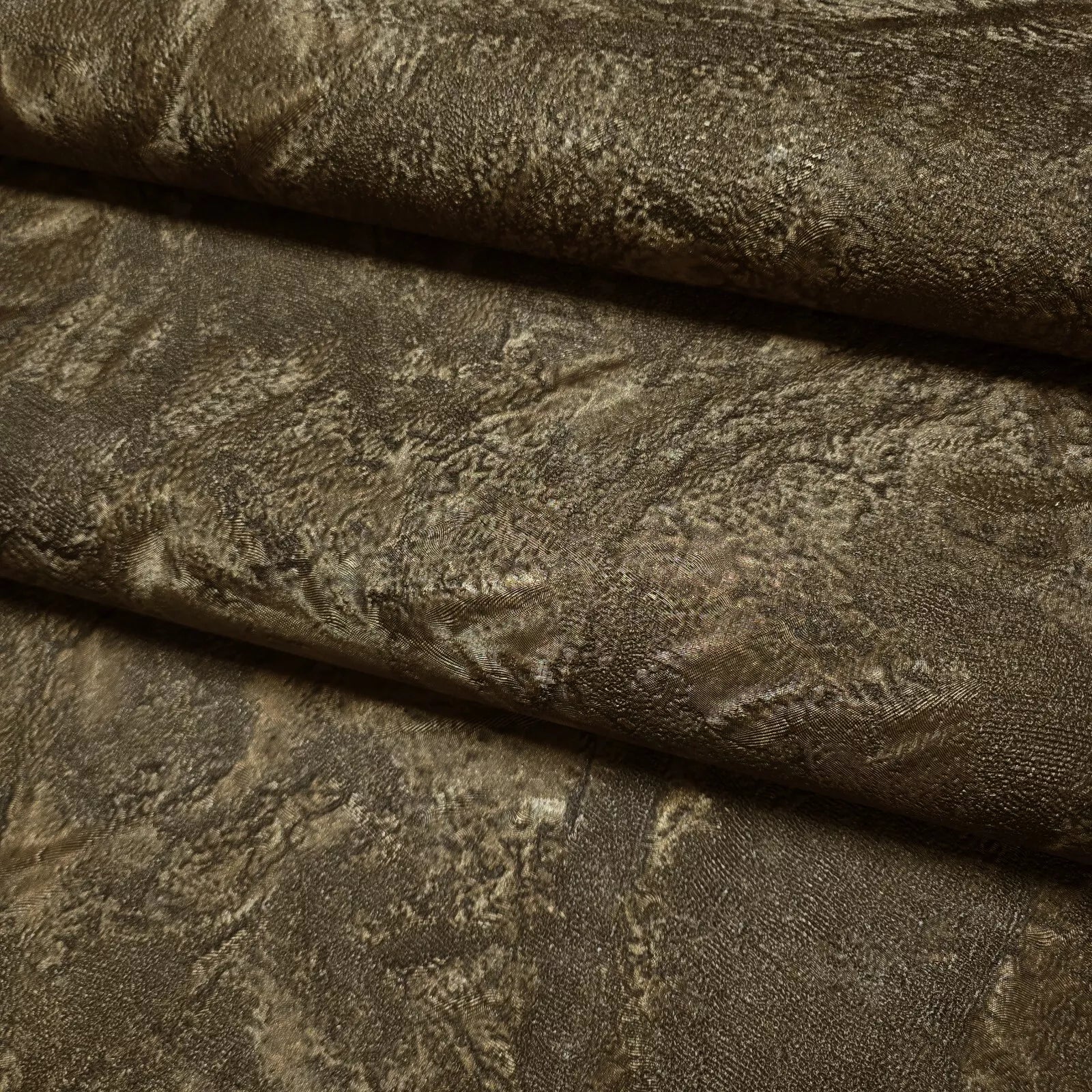 Z10916 Brown bronze metallic faux distressed plaster textured contemporary  Wallpaper 3D
