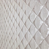 Z10932 Pale rose Tan beige silver glitter faux fabric diamonds textured Wallpaper rolls
