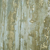 Z10935 Gold metallic faux distressed metal plaster textured embossed modern Wallpaper
