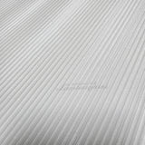 Z12802 Satin ivory off white vertical lines faux fabric textured modern Wallpaper rolls
