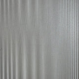 Z12806 Embossed Satin Taupe cream vertical lines faux fabric textured modern Wallpaper
