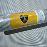 Z12810 Satin gray silver metallic vertical lines faux fabric textured modern Wallpaper