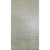 Z12838 Wicker bamboo taupe brass Metallic elongated hexagon trellis textured Wallpaper