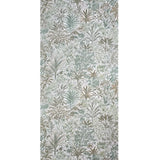 Z15505 Embossed botanical green tan off white Textured floral branches wallpaper rolls