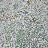 Z15505 Embossed botanical green tan off white Textured floral branches wallpaper rolls