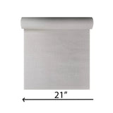 Z15513 Grayish cream off white faux woven thread sackcloth fabric textured Wallpaper
