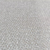 Z15513 Grayish cream off white faux woven thread sackcloth fabric textured Wallpaper
