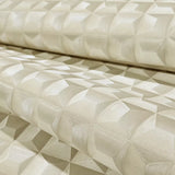 Z15516 Yellow gold metallic illusion dimensional square textured geometric Wallpaper 3D