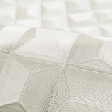Z15520 Geo White illusion dimensional square textured geometric modern Wallpaper rolls