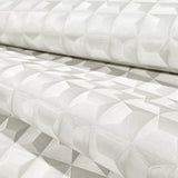 Z15520 Geo White illusion dimensional square textured geometric modern Wallpaper rolls