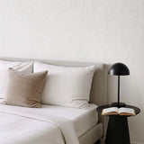 Z15521 Shimmer beige off white cream faux silk fabric textured contemporary Wallpaper
