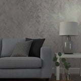 Z15523 Modern Shimmer taupe gray faux silk fabric textured contemporary wallpaper rolls
