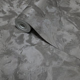 Z15523 Modern Shimmer taupe gray faux silk fabric textured contemporary wallpaper rolls

