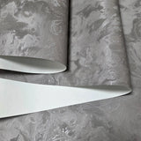Z15523 Modern Shimmer taupe gray faux silk fabric textured contemporary wallpaper rolls
